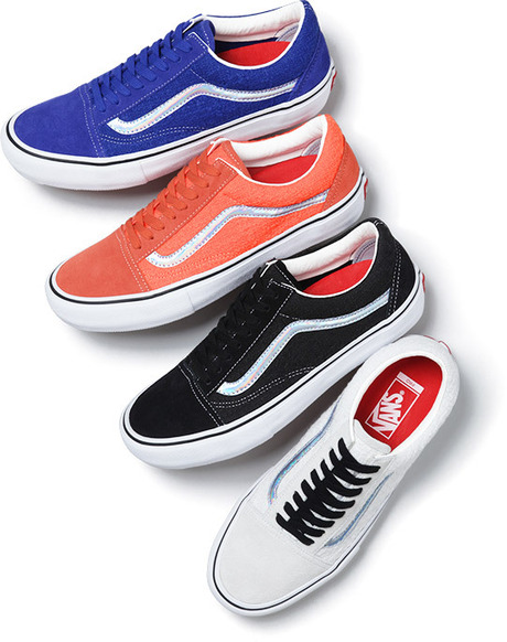 SUPREME  VANS IRIDESCENT OLD SKOOL