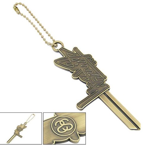 STUSSY Stock Blank Keychain