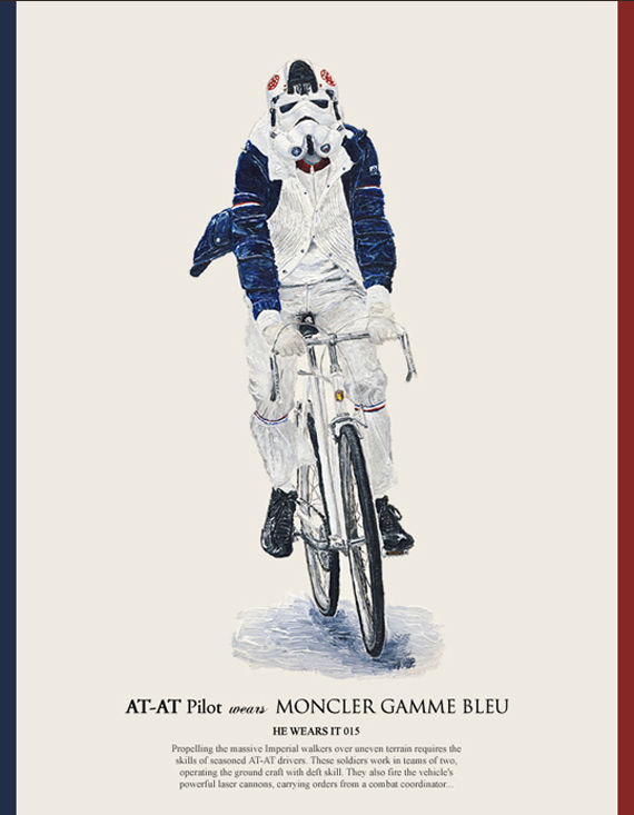 Star Wars Style* AT-AT Pilot Wears Moncler Gamme Bleu : SKOOL OF DAZE