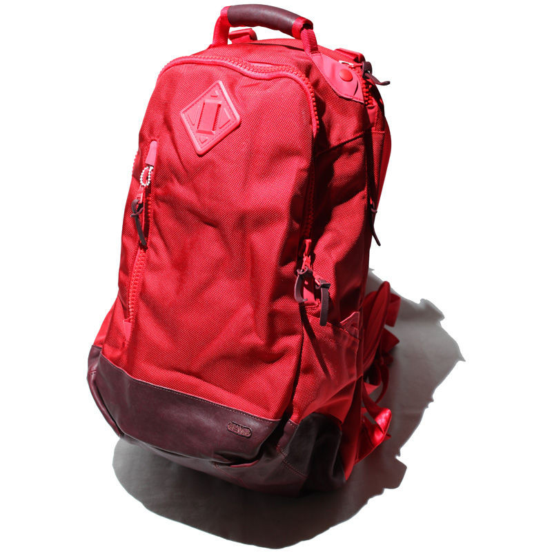 visvim ballistic ヴィズヴィム 20Lバッグパック リュック赤 visvim BALLISTIC 20L☆ビズビム リュック バックパック vusvim 赤 欠