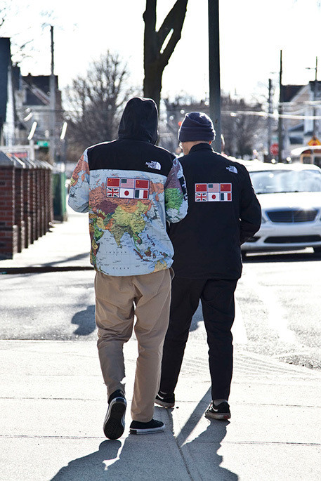 THE NORTH FACE × Supreme ダウンジャケット 窪塚洋介着用】supreme The North Face 24ss Split Nuptse