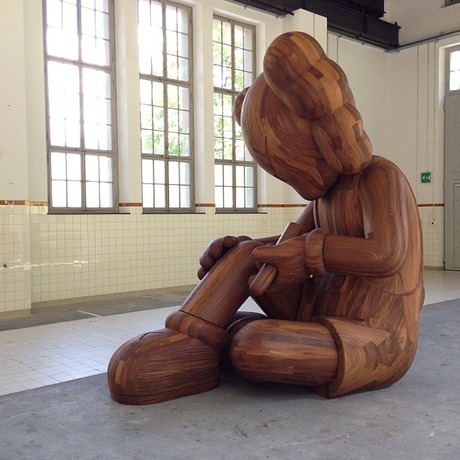 KAWS GISWIL : WOODEN COMPANION @ MORE GALLERY SWITZERLAND