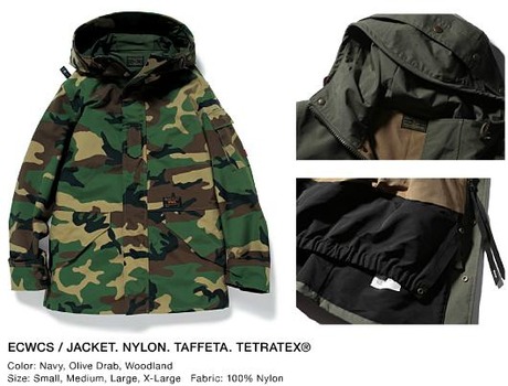 wtaps 2013 SS ECWCS JACKET TETRATEX