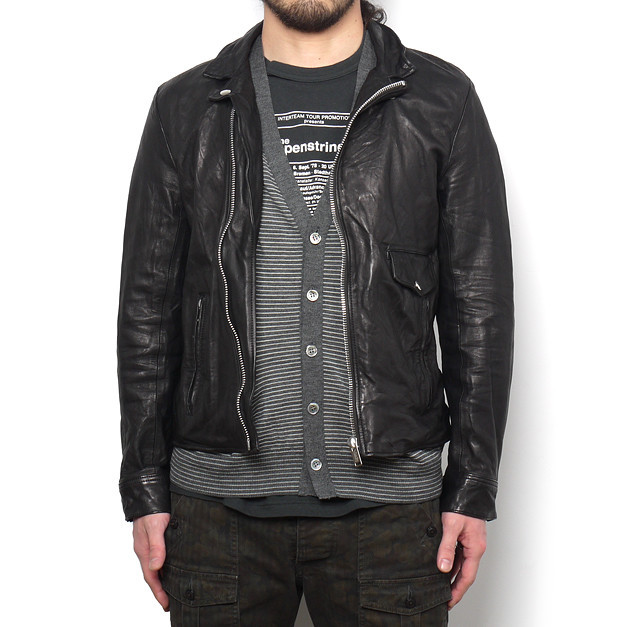 Undercover 14202-1 Leather Jacket 2012 SS : SKOOL OF DAZE
