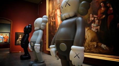 KAWS PAFA October 12 2013  January 5th 2014 Philadelphia Pennsylvania