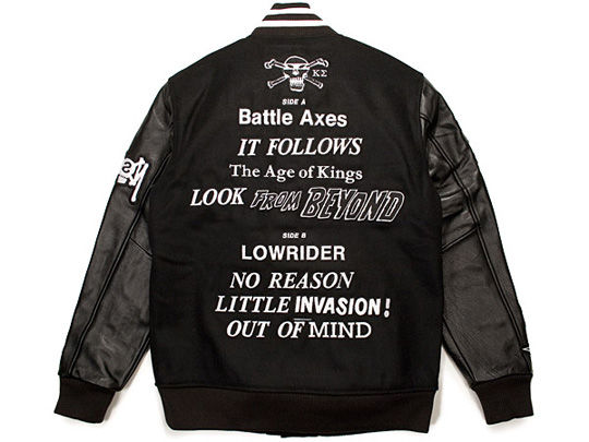 ジャケット・アウター 00s Stussy KOSTAS battle axes N-3B 00s Stussy × battle axes コラボジャケット サーモライト