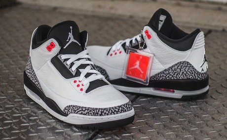 NIKE AIR JORDAN 3 INFRARED 23 DETAILED IMAGES