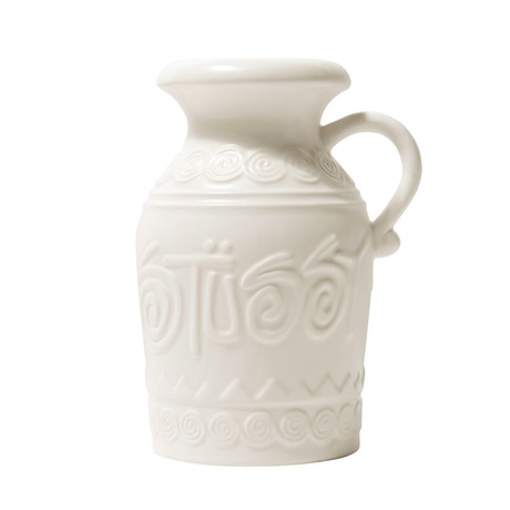 stussy オイル缶型　ceramic vase 花瓶 Stussy Gas Can Vase Ceramic White Men's - SS24 - US
