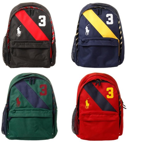 POLO by Ralph Lauren Banner Stripe Backpack 