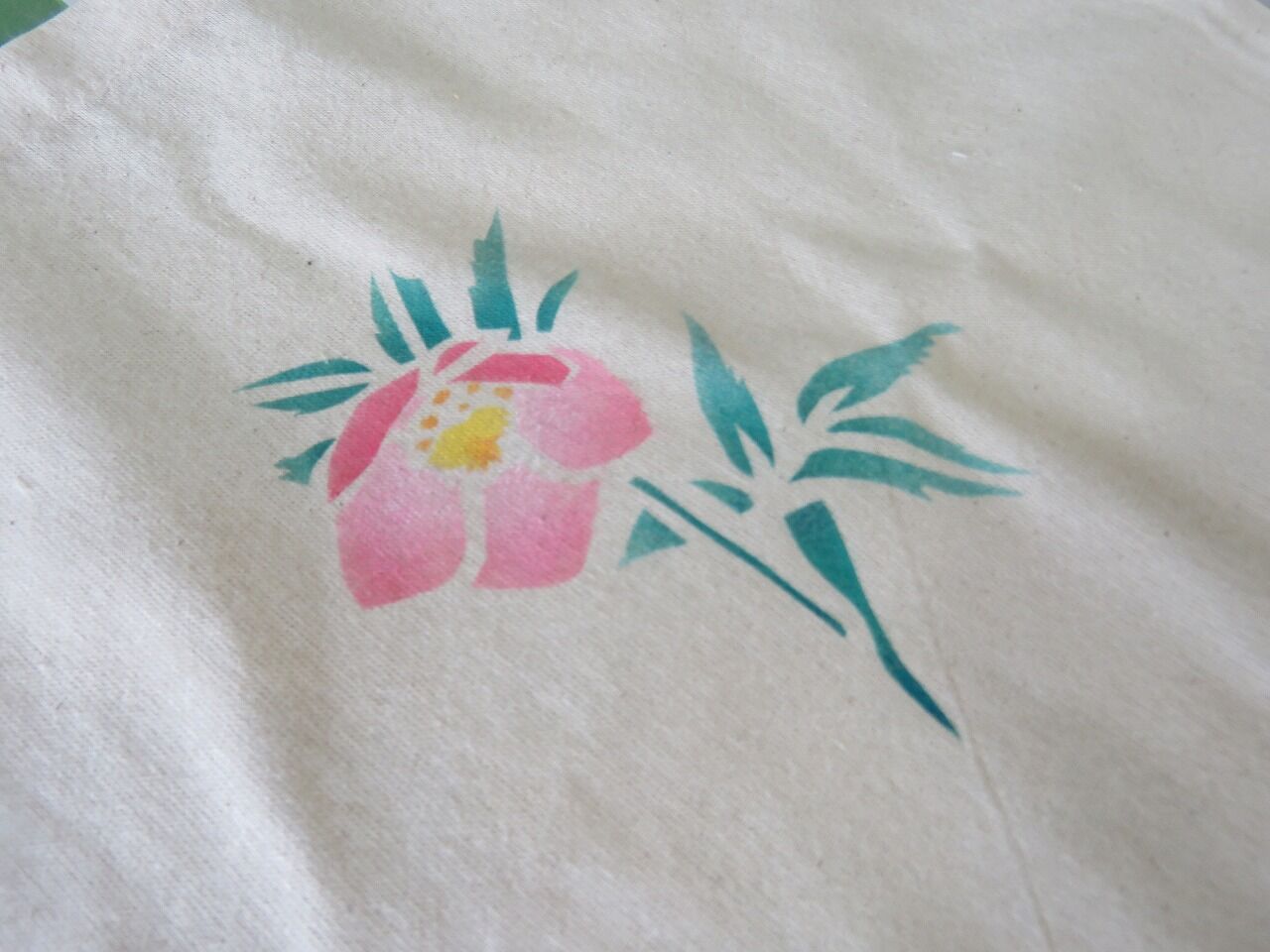 クリスマスローズのエコバック作り を開催しました 七北田公園都市緑化ホール