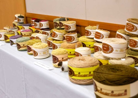 草木染め展⑤