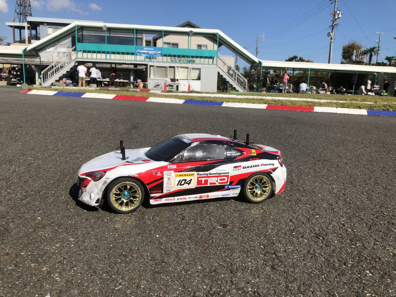 タミヤ TT02 TYPE-S TRD 104 ラジコンカー タミヤ TT02 TYPE-S TRD 104 ラジコンカー タミヤ 電動RCカー