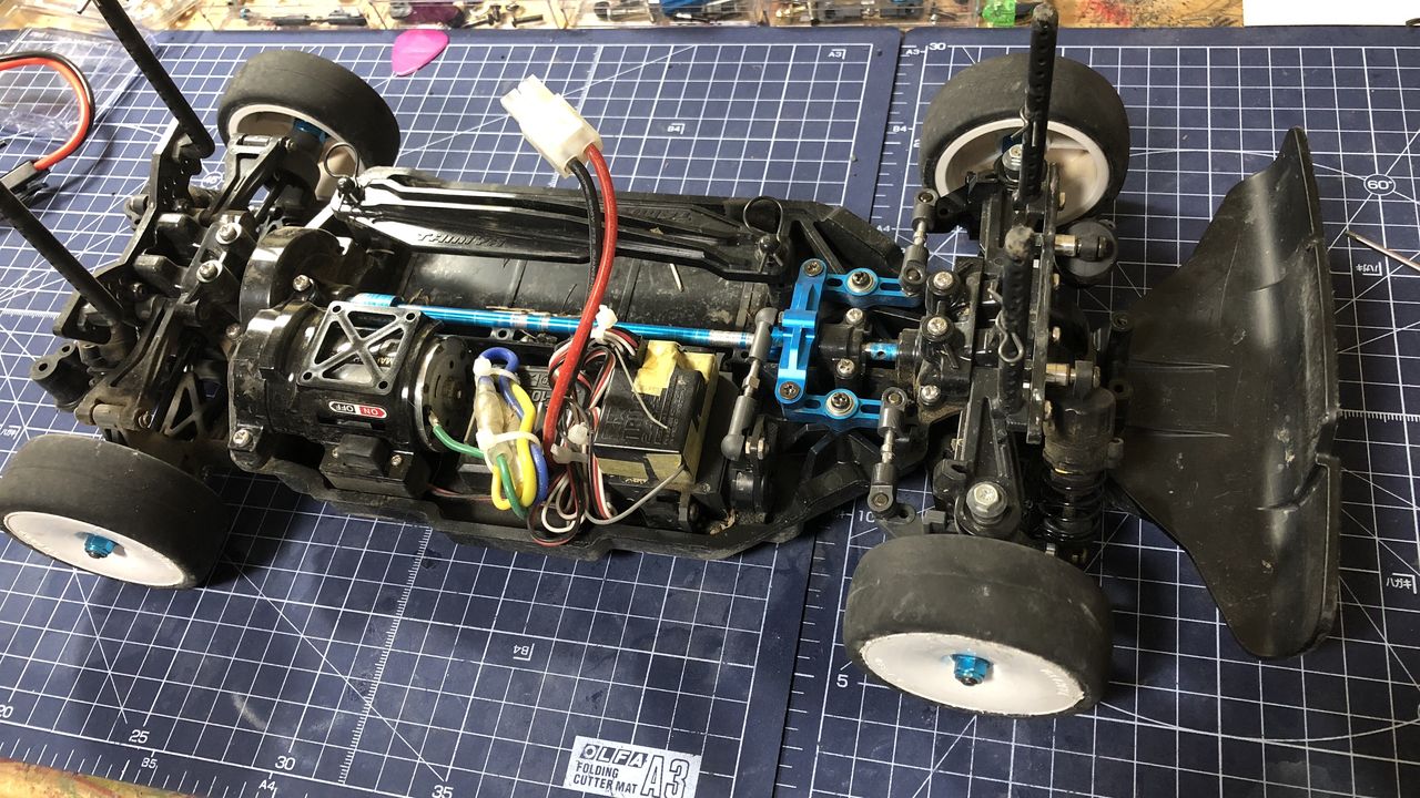 タミヤ　TT-02 フロントタイロッド欠損 タミヤ TT-02 フロントタイロッド欠損