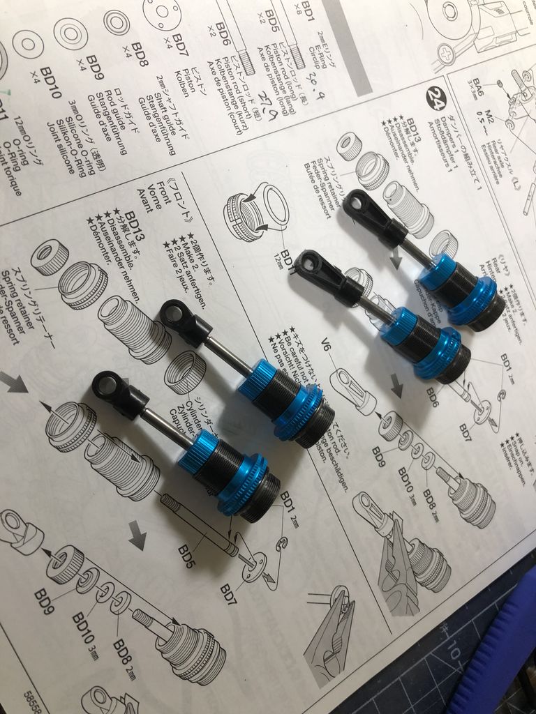 XV-01 TC PROを作りますの5 : 小学生の息子とラジコン始めました。