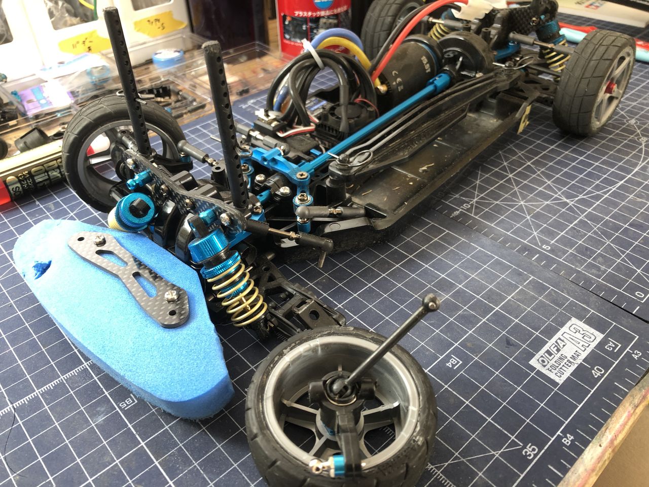 冬支度その3 TT-02 typeS タミチャレGT仕様 : 小学生の息子と