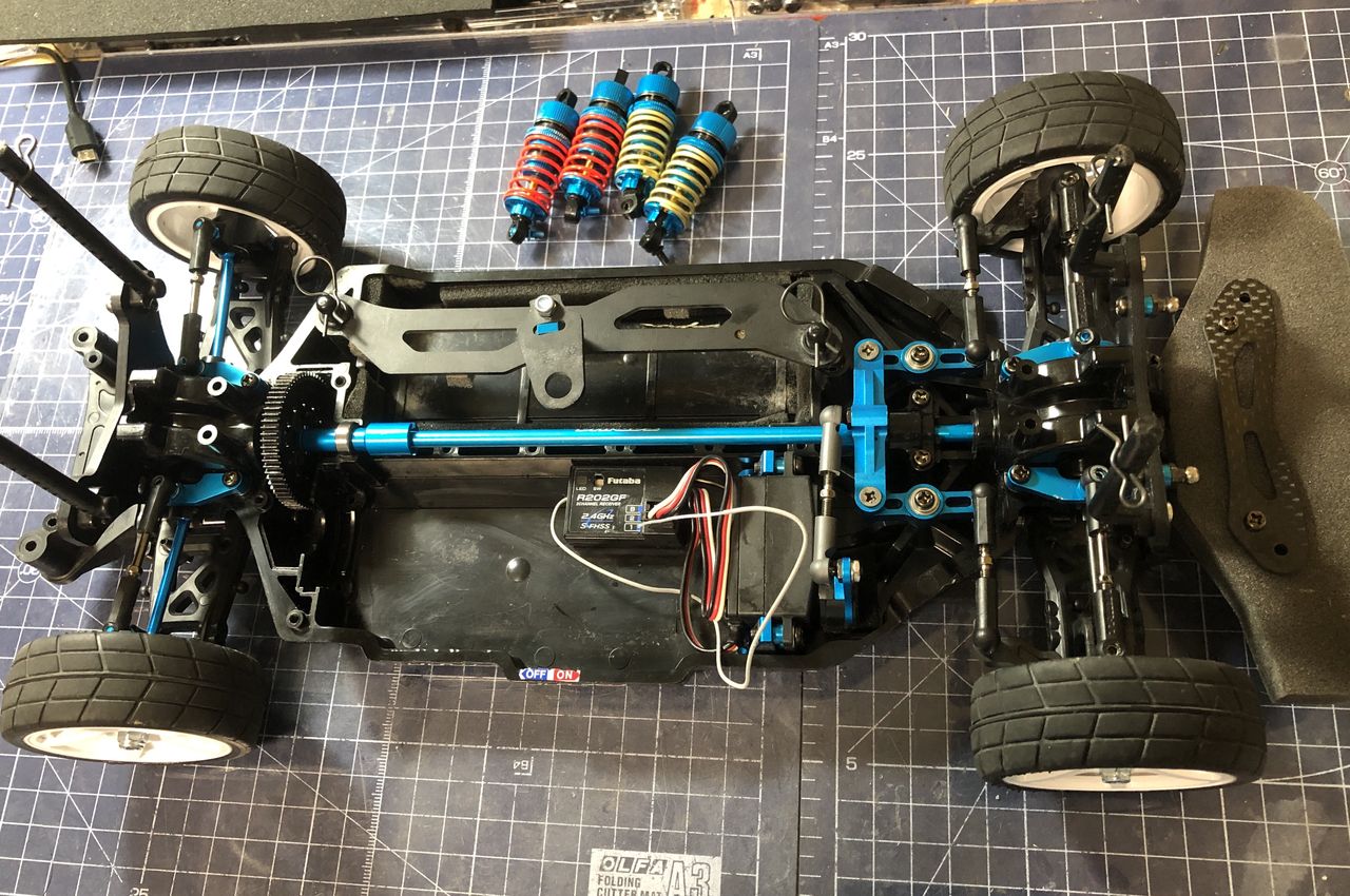 TT-02 type-S タミグラ調子悪いと思ったらやっぱり壊れてた件 : 小学生