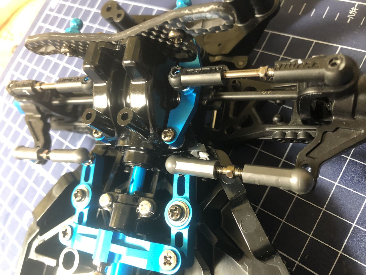 TT-02 type-S 2台目をT-HFSS高速レスポンス仕様で組みます。 : 小学生