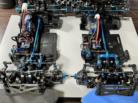 TT02SR 2022版ブラシモーター仕様準備からの新春中止 : 小学生の息子と  