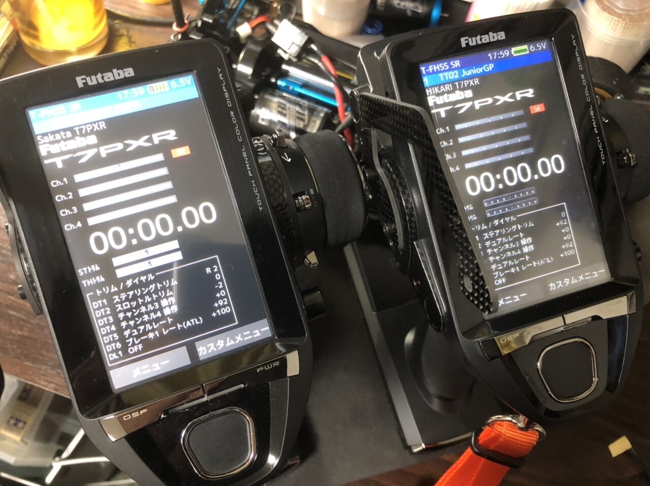 プロポを変えて1ヶ月 フタバ7PXRと重課金 : 小学生の息子と