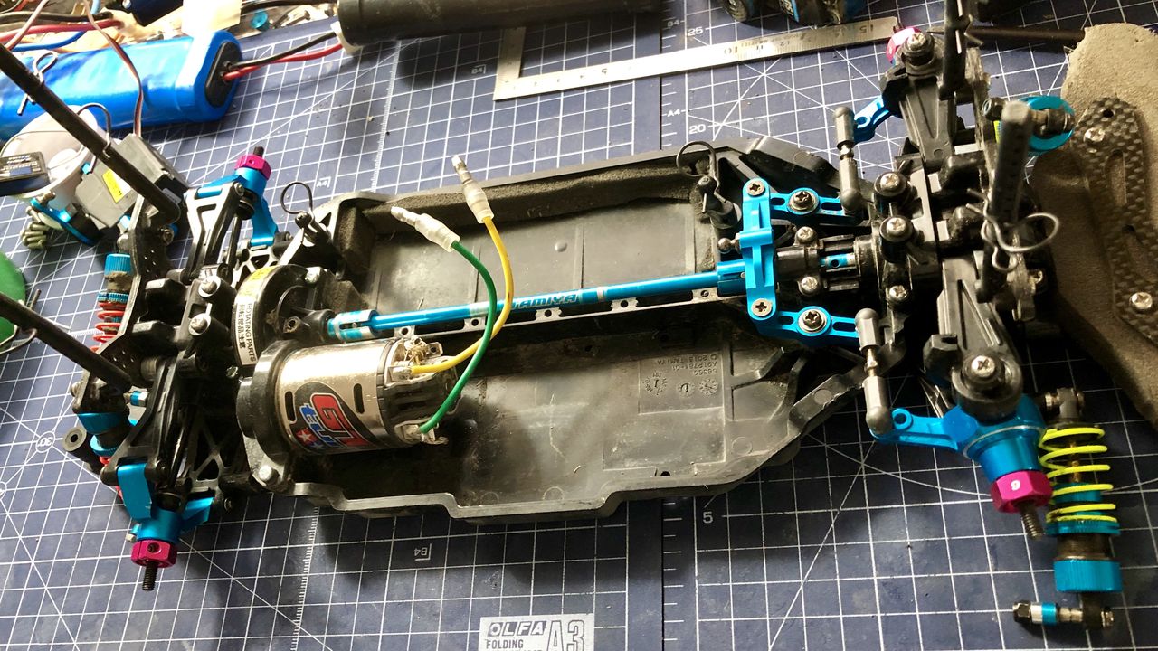 【最終値下げ】TAMIYA 【TT02 ノーマル脚Ver.改】ヤリス タミヤ 電動RCカーシリーズ 1/10RC トヨタ ガズー レーシング WRT/GR