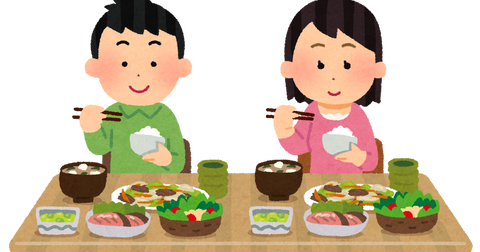 syokuji_couple_smile