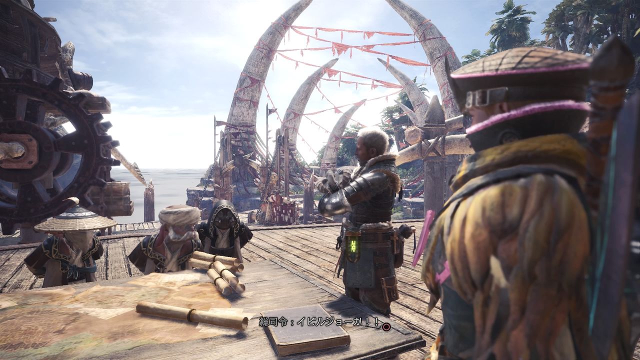 モンハンワールド 受付嬢 イビルジョー モーメント １