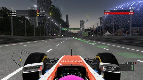Pc F1 16キャリアモードr15 魅惑のシンガポールgp モーメント １