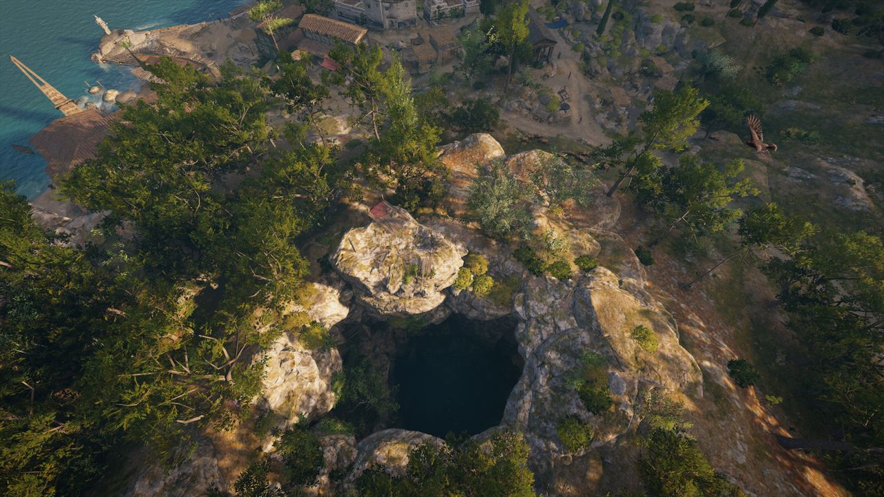 アサシンクリードオデッセイ観光１ メリッサーニ洞窟 モーメント １