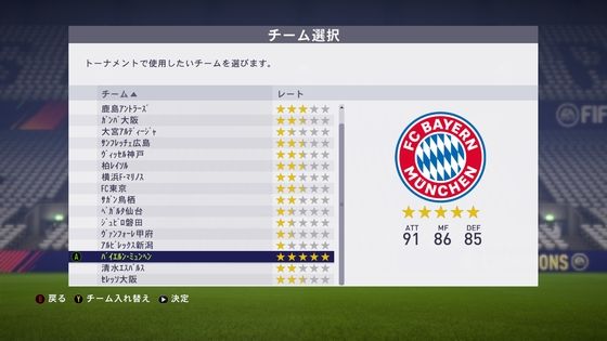 Fifa18キャリア 懐かしきペルージャへ モーメント １