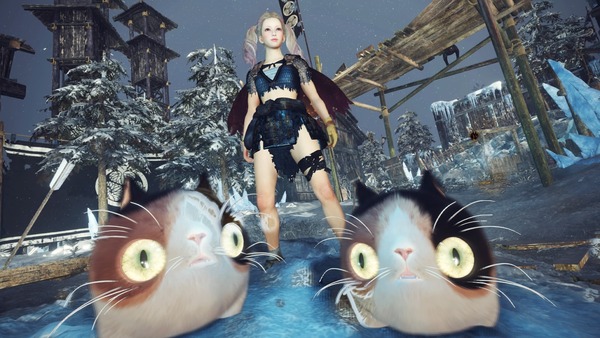 仁王２ すねこすりに絶望する仁王 モーメント １