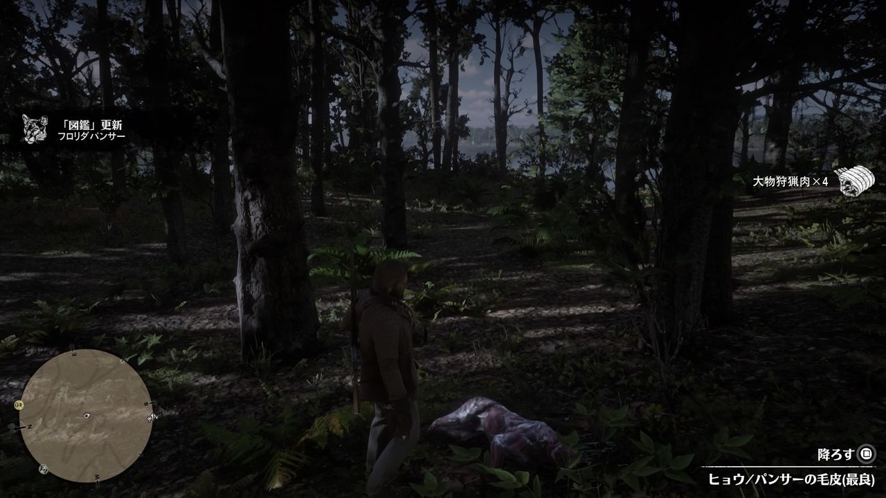 レッドデッドリデンプション２ 16 死闘 フロリダパンサーと東の伝説バッグ完成 モーメント １