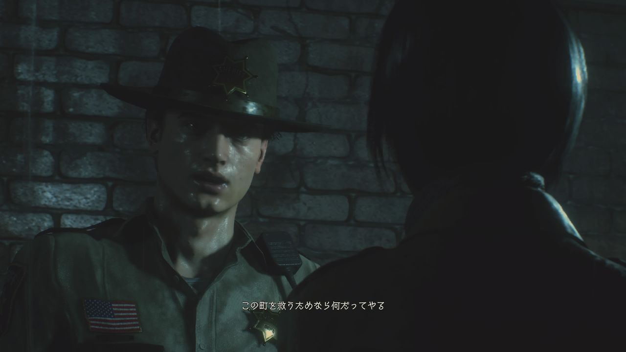 バイオハザード２re その３ レオンとエイダ モーメント １