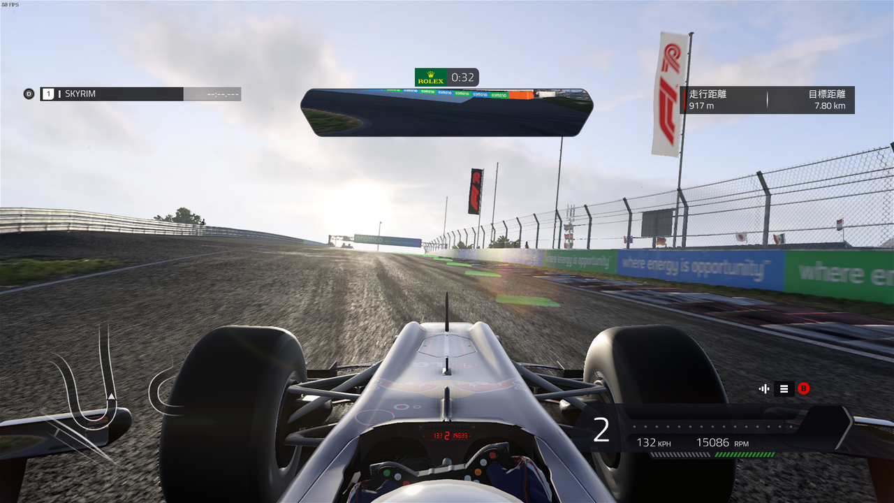 Pc F1 いろいろコースを走ってみる モーメント １