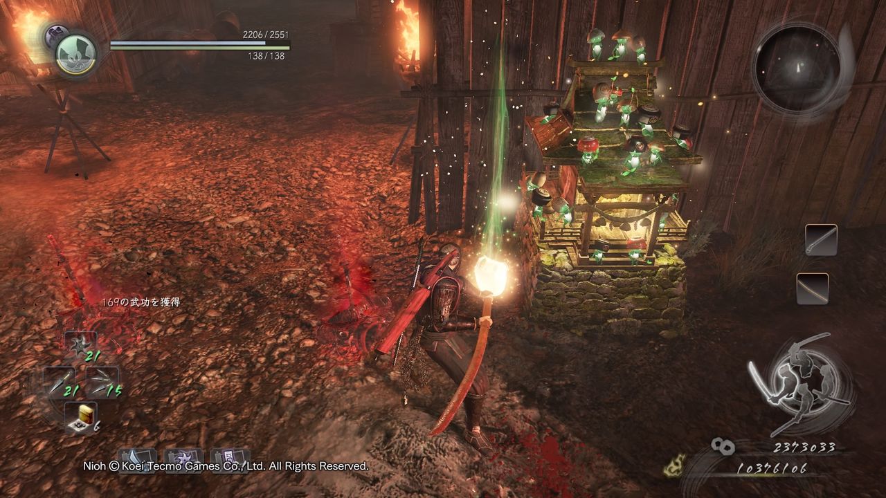 謎は全て解けた 仁王のアクション見切ったり モーメント １