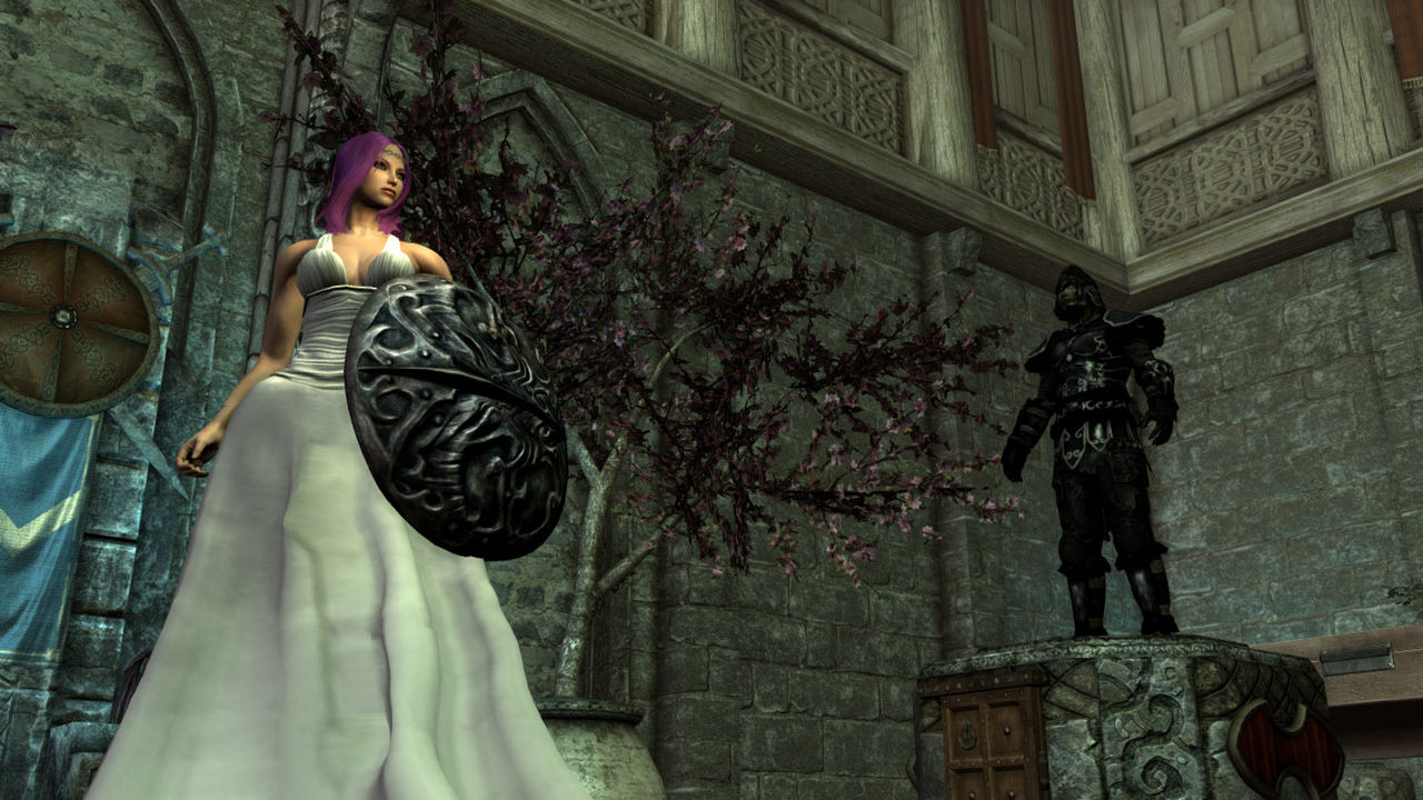 【7B】TM BallGown conversion for 7b Bombshell BBP : Skyrim 脳筋墓場