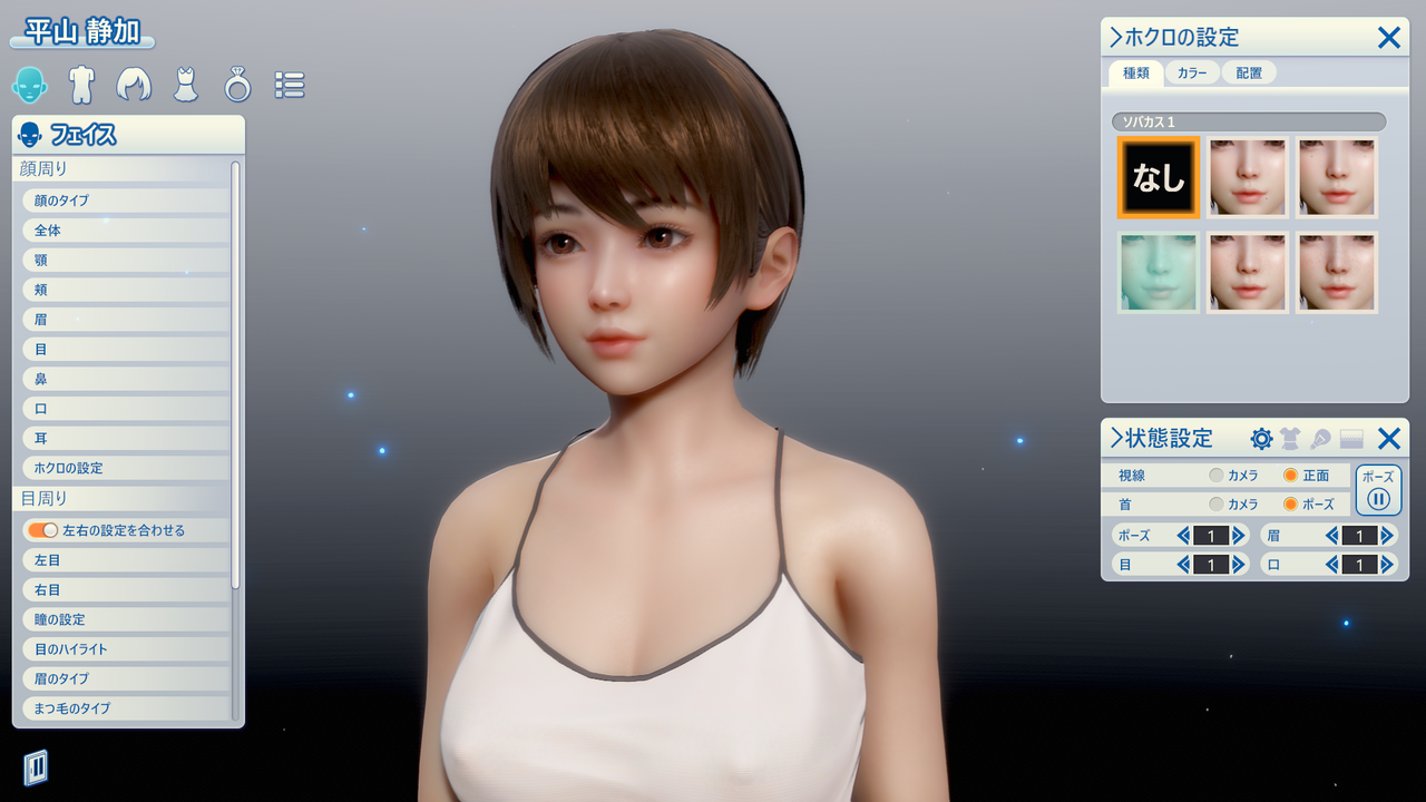 Roomガール キャラメイク体験版 Skyrim 脳筋墓場