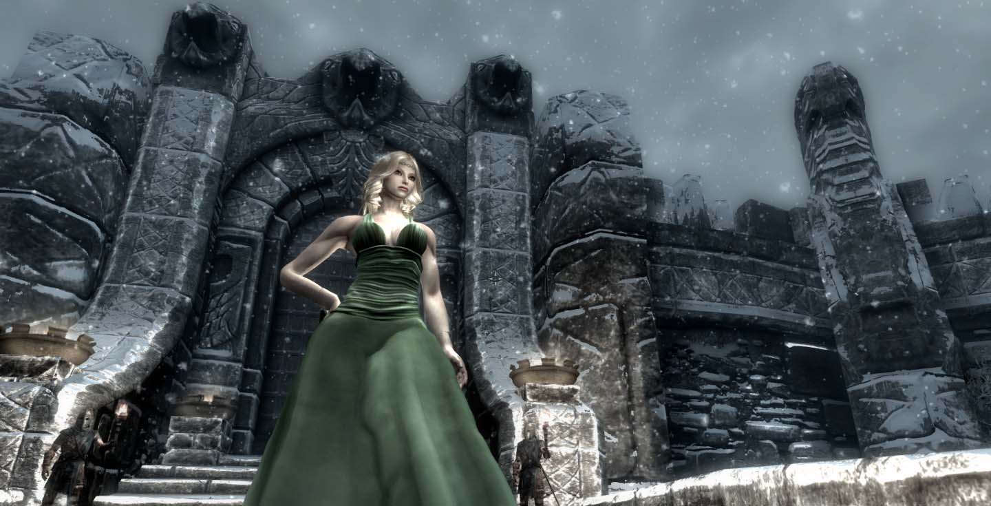 【7B】TM BallGown conversion for 7b Bombshell BBP : Skyrim 脳筋墓場