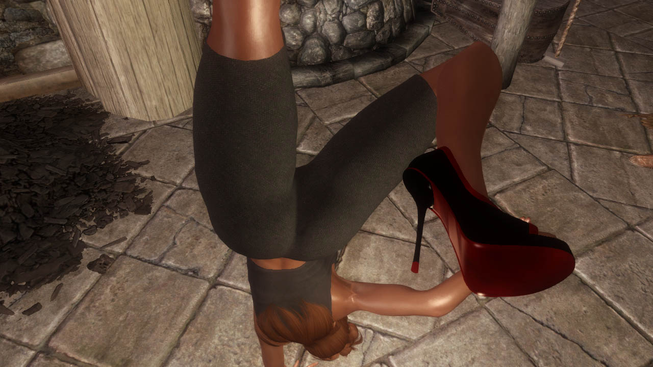 【7B】Fitness Outfit - Bombshell BBP : Skyrim 脳筋墓場