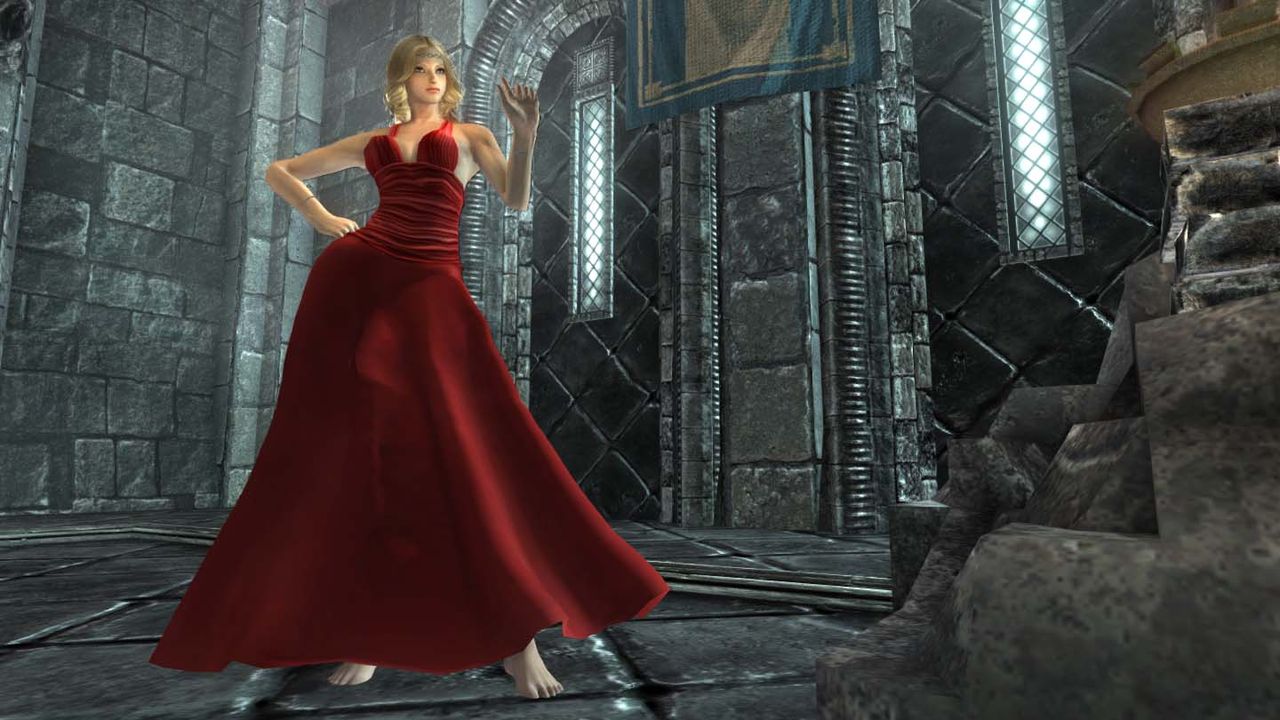 【7B】TM BallGown conversion for 7b Bombshell BBP : Skyrim 脳筋墓場