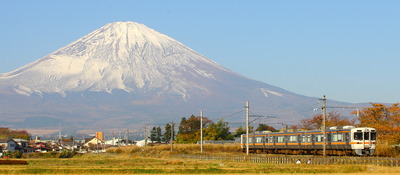 JR東海　普電富士山バック