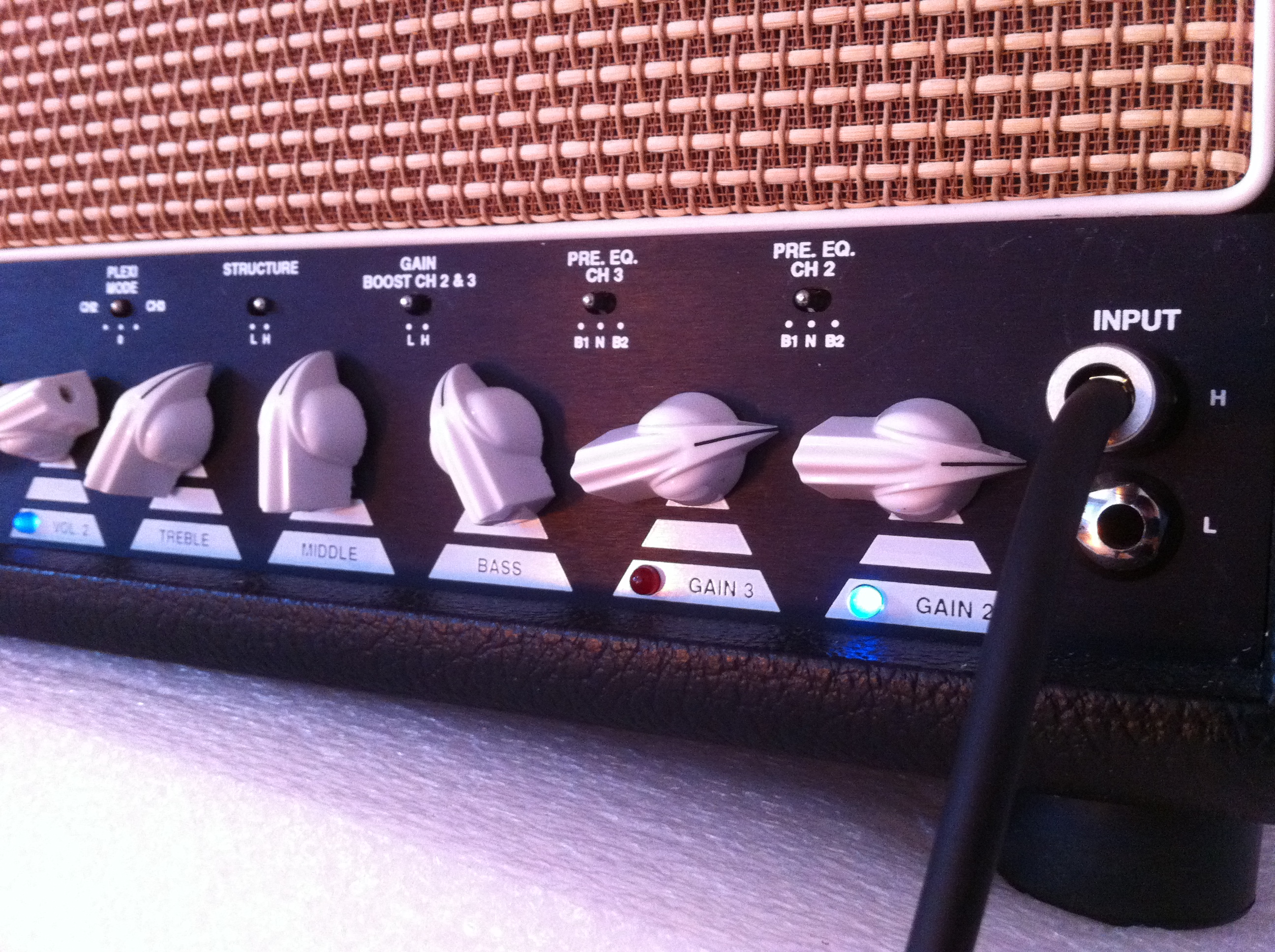 bogner クリーン、クランチ、チャンネル Bogner Ecstasy 101B