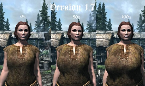 エロMOD紹介 Skyrim(スカイリム) PC版 : Chubby Races for Skyrim - BBW