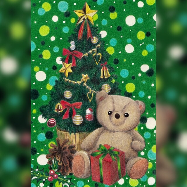 Merrychristmas 休日は色鉛筆 Merrychristmas 休日は色鉛筆