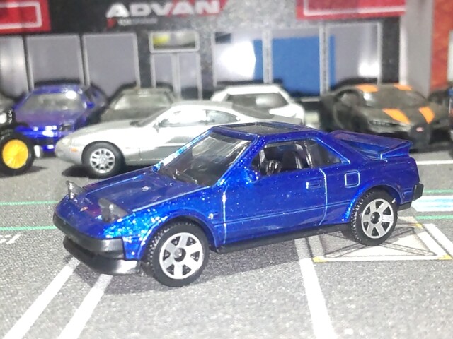 1984 TOYOTA MR2 [AW11] / Strong Blue Metallic《MATCHBOX》 : 1/64 STYLE MY ...