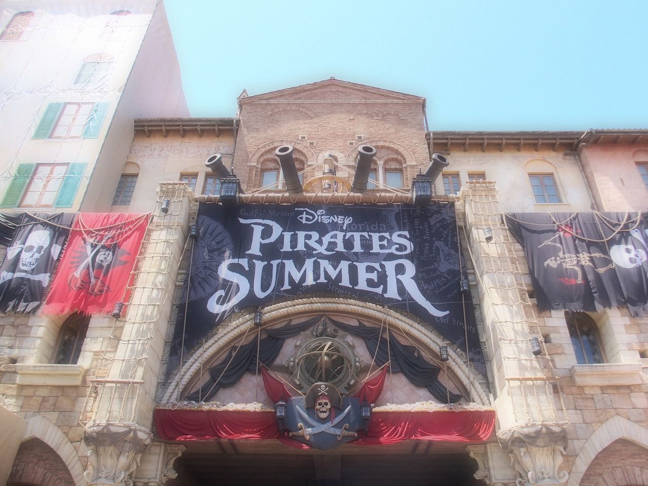 ディズニーシーのパイレーツサマー な景色 V スカイままの曇りのち晴れ時々disney Walking ディズニーシーのパイレーツサマー な景色 V スカイままの曇りのち晴れ時々disney Walking