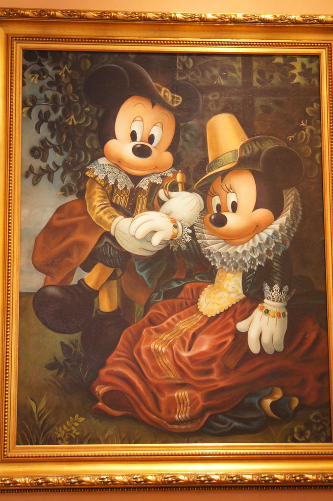 ヴァレンティーナズ スウィートのお気に入りの絵画たち スカイままの曇りのち晴れ時々disney Walking