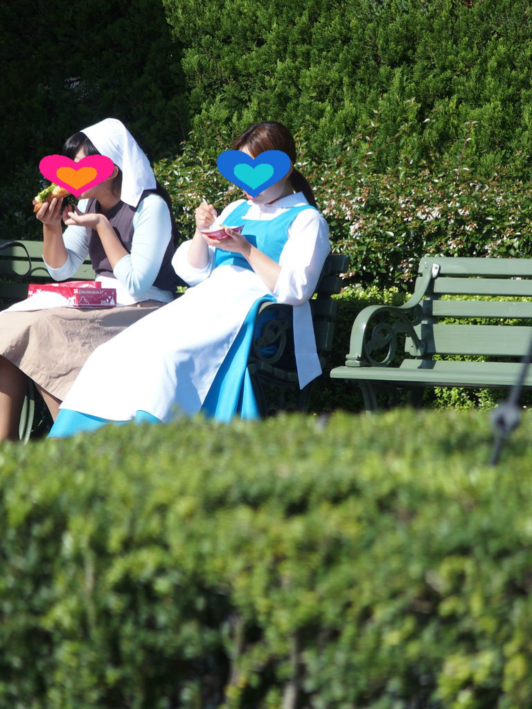 プリンセスが沢山 スカイままの曇りのち晴れ時々disney Walking