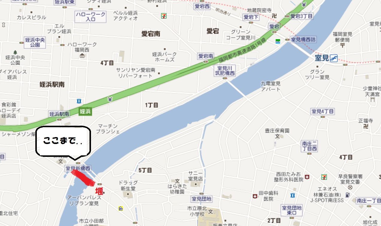sup事前調査 室見川下流域 sup奮闘記 Since12 4 14 sup事前調査 室見川下流域 sup奮闘記 Since12 4 14