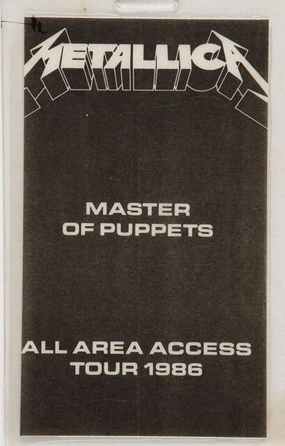 METALLICA1986☆Mすみのメタリカ物語⑥～衝撃の初来日公演。全公演大