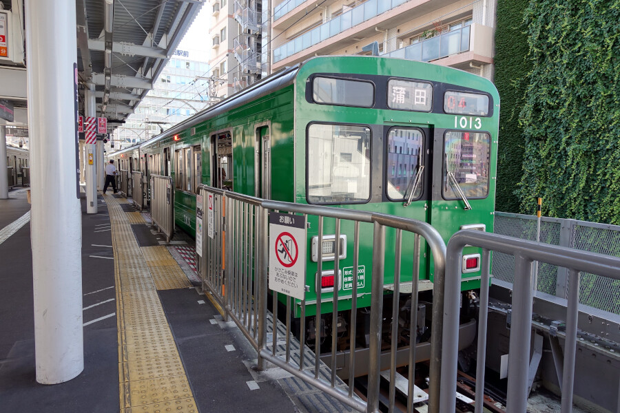 1本のみのレア車 東急電鉄 1000系 緑の電車 : daijiroの放浪旅写真館